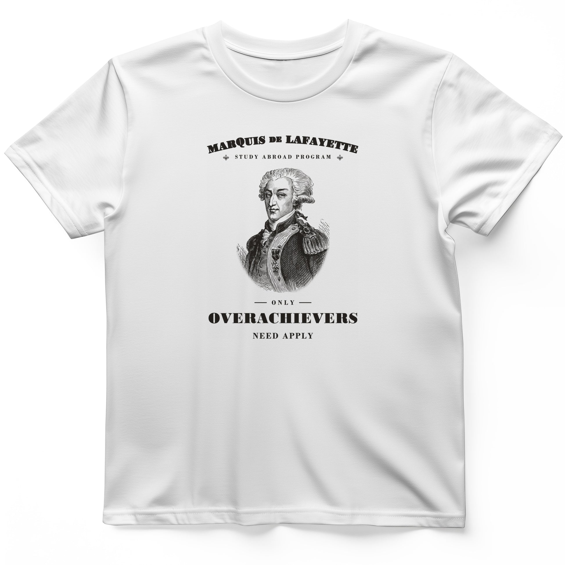 Marquis de Lafayette Study Abroad Program T-Shirt