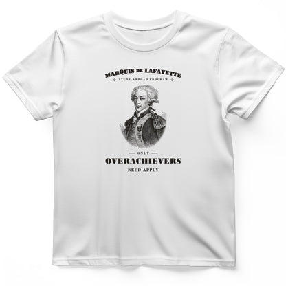 Marquis de Lafayette Study Abroad Program T-Shirt