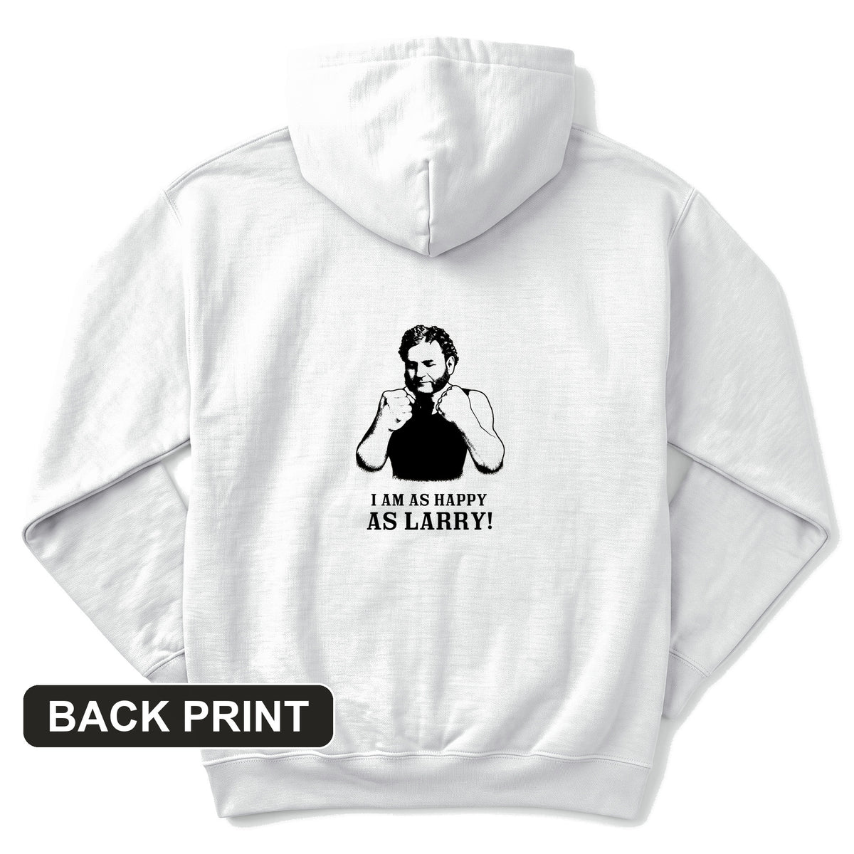 Larry Foley Back Print Hoodie