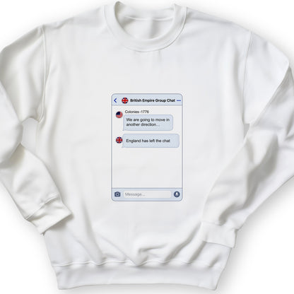 Left the Chat Sweatshirt