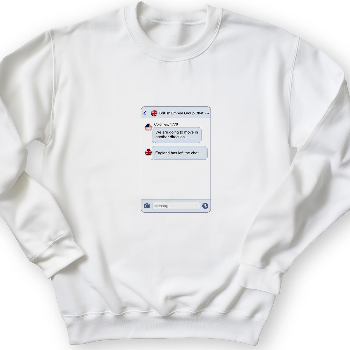 Left the Chat Crewneck