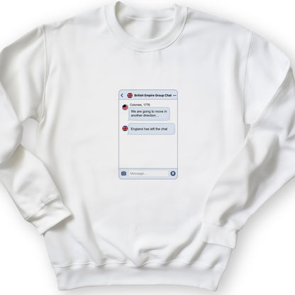 Left the Chat Crewneck