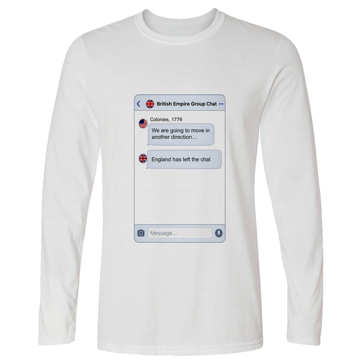 Left the Chat Long Sleeve T-Shirt