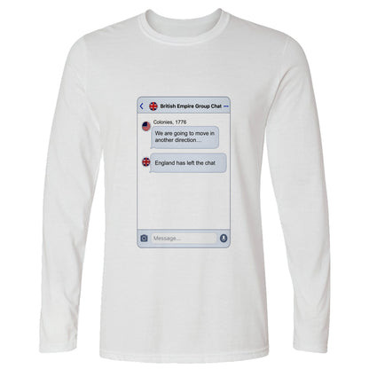 Left the Chat Long Sleeve T-Shirt