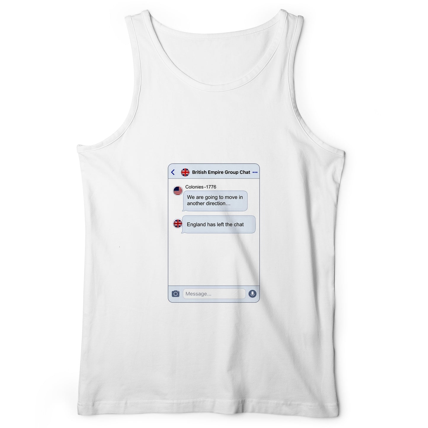 Left the Chat Tank Top