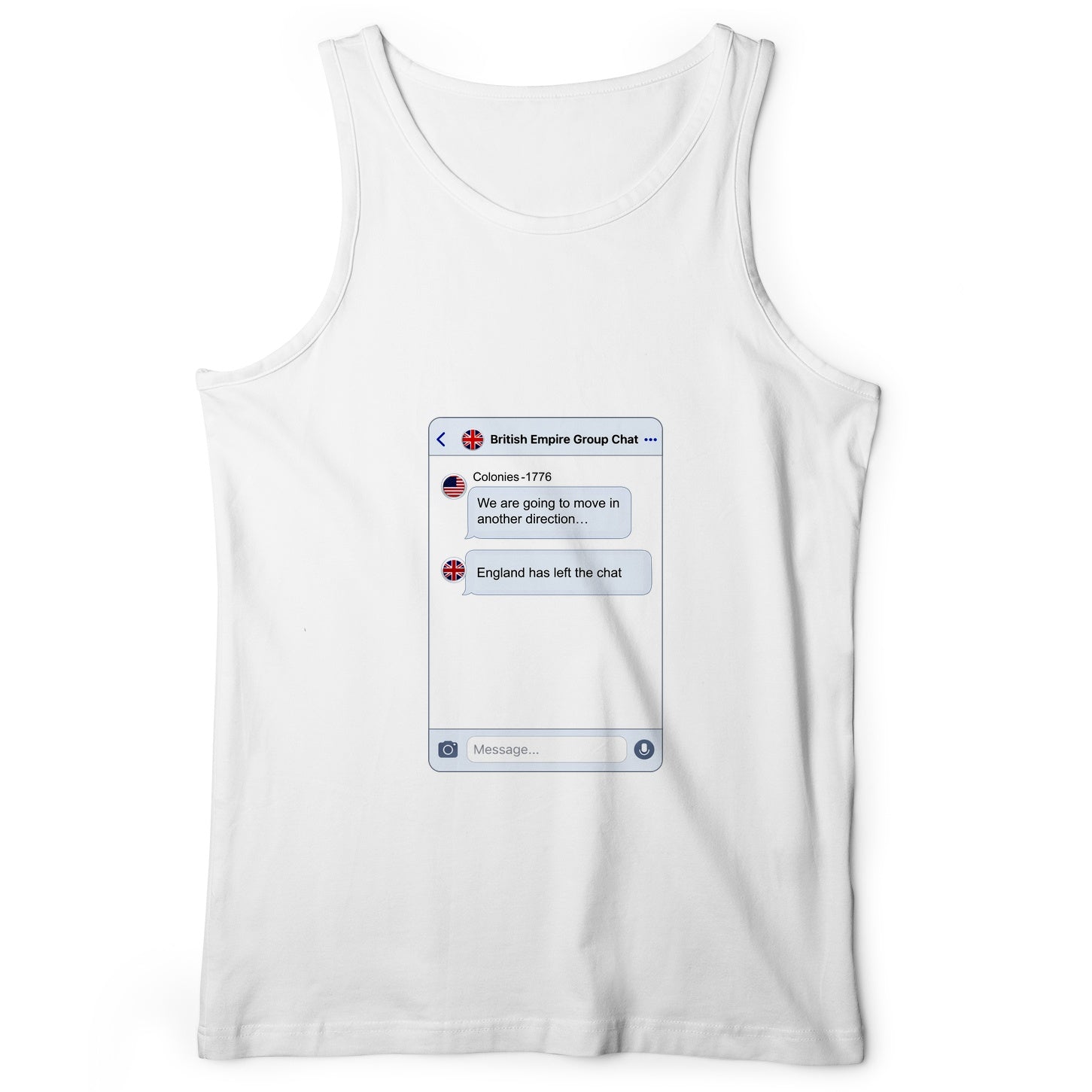 Left the Chat Tank Top