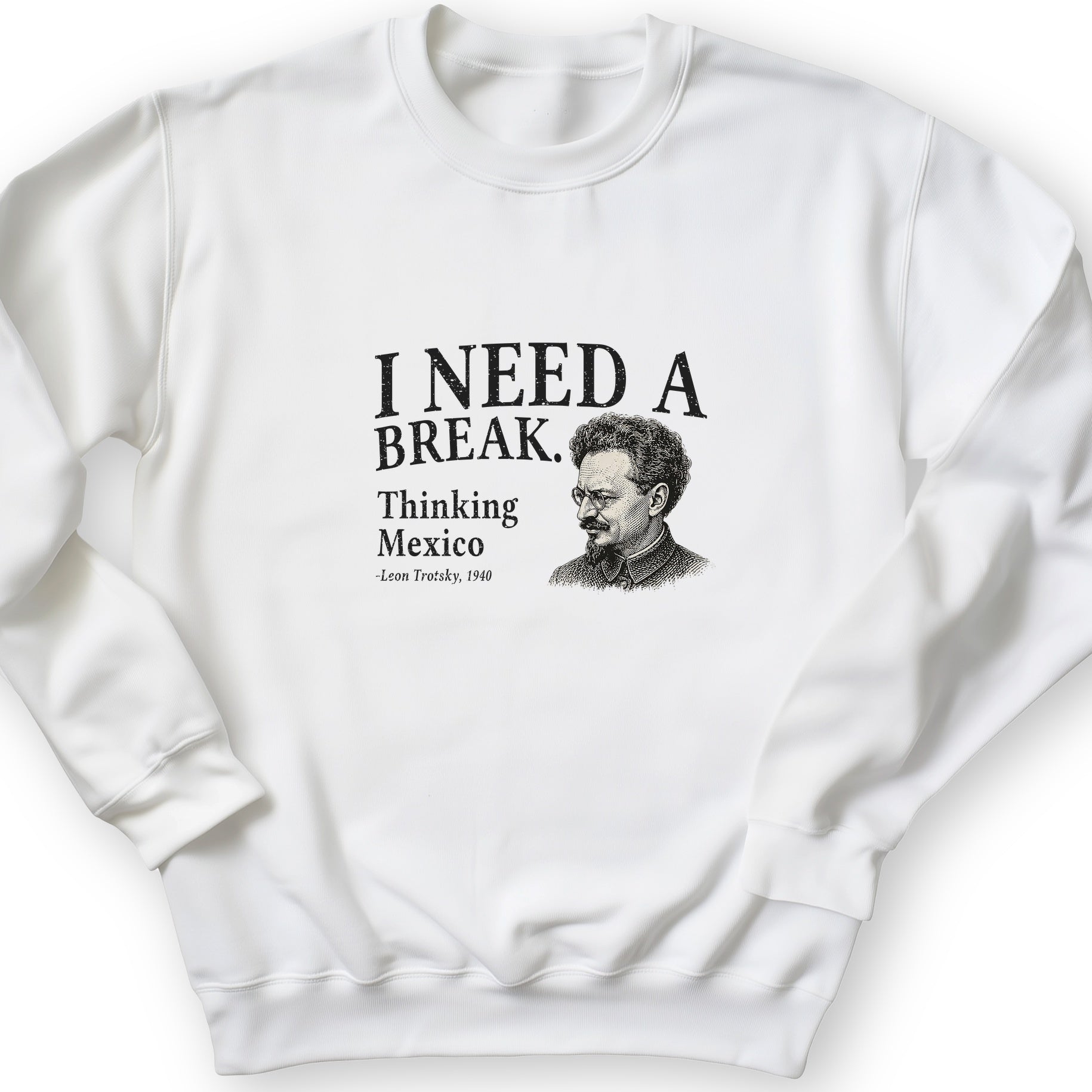 Leon Trotsky Mexico Crewneck
