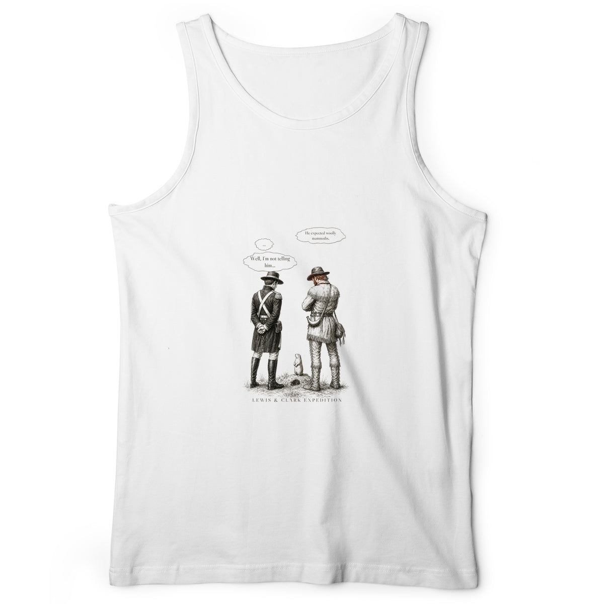 Lewis and Clark Prairie Dog Tank Top