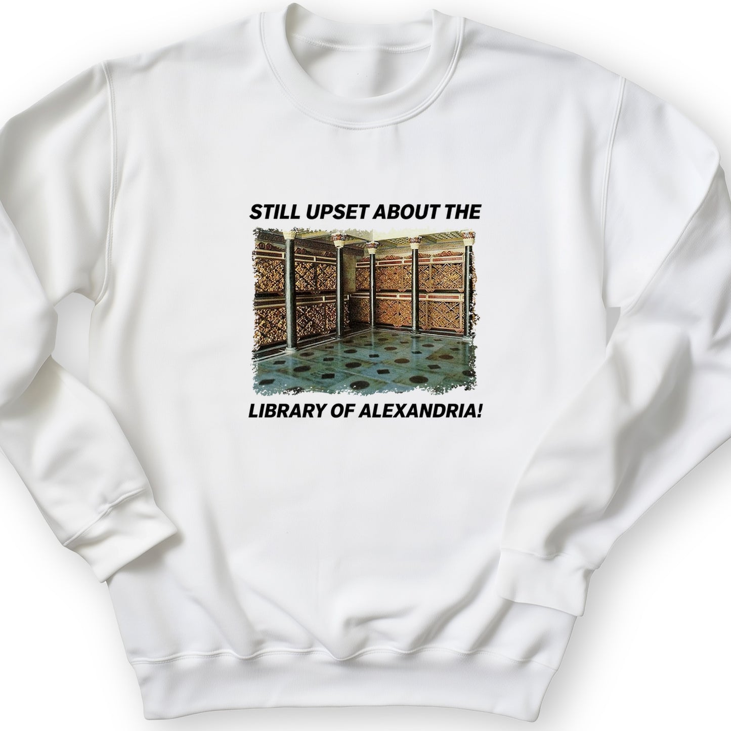 Library Of Alexandria Crewneck