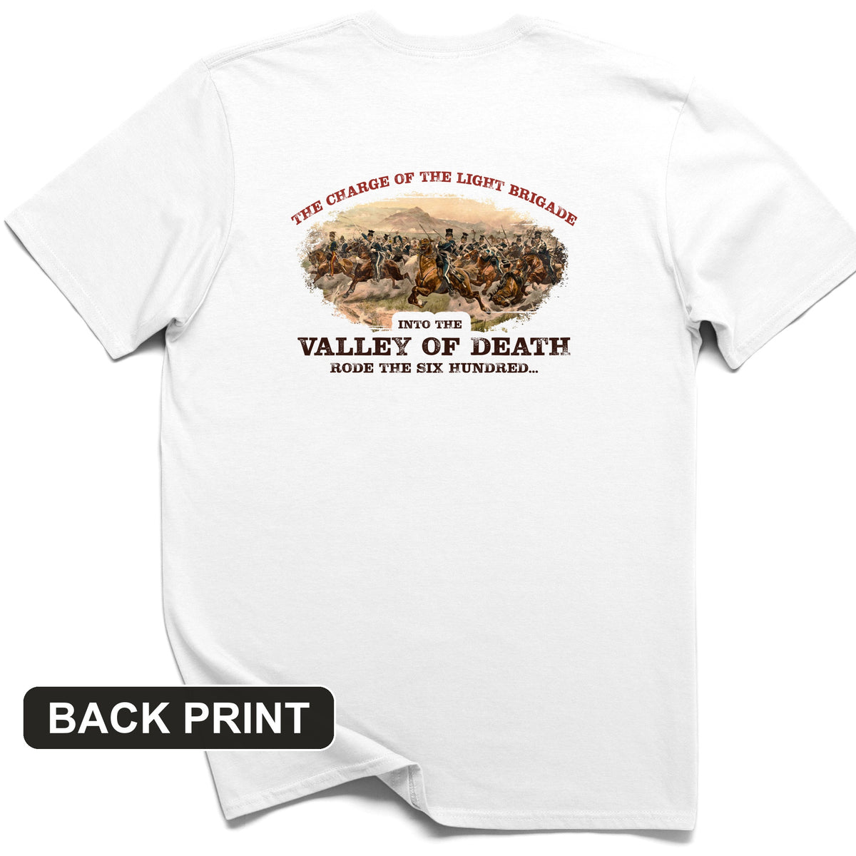 Light Brigade Back Print T-Shirt