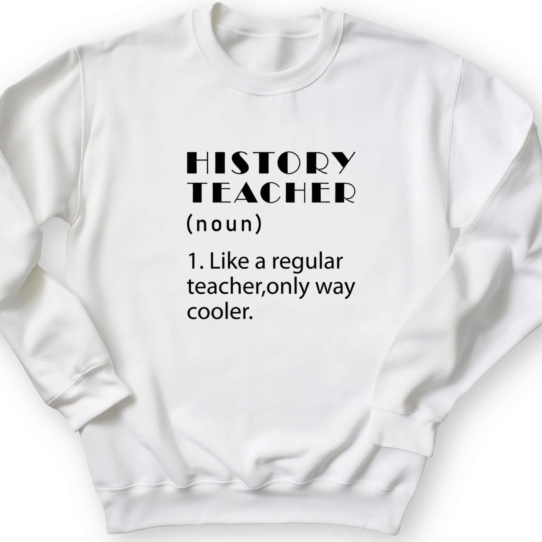 Like A Regular Teacher Crewneck