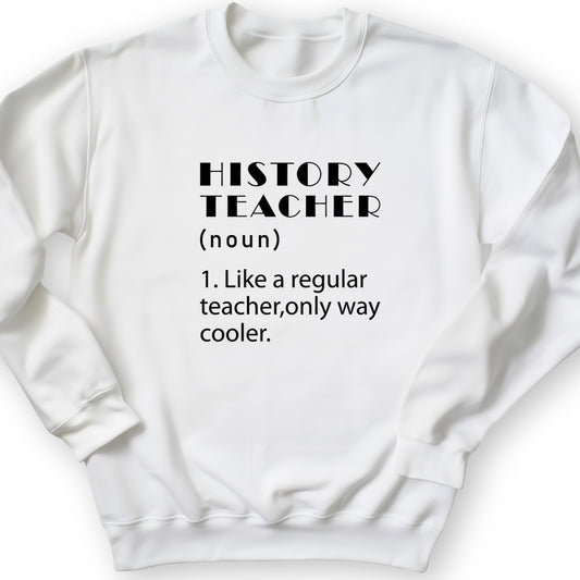Like A Regular Teacher Crewneck