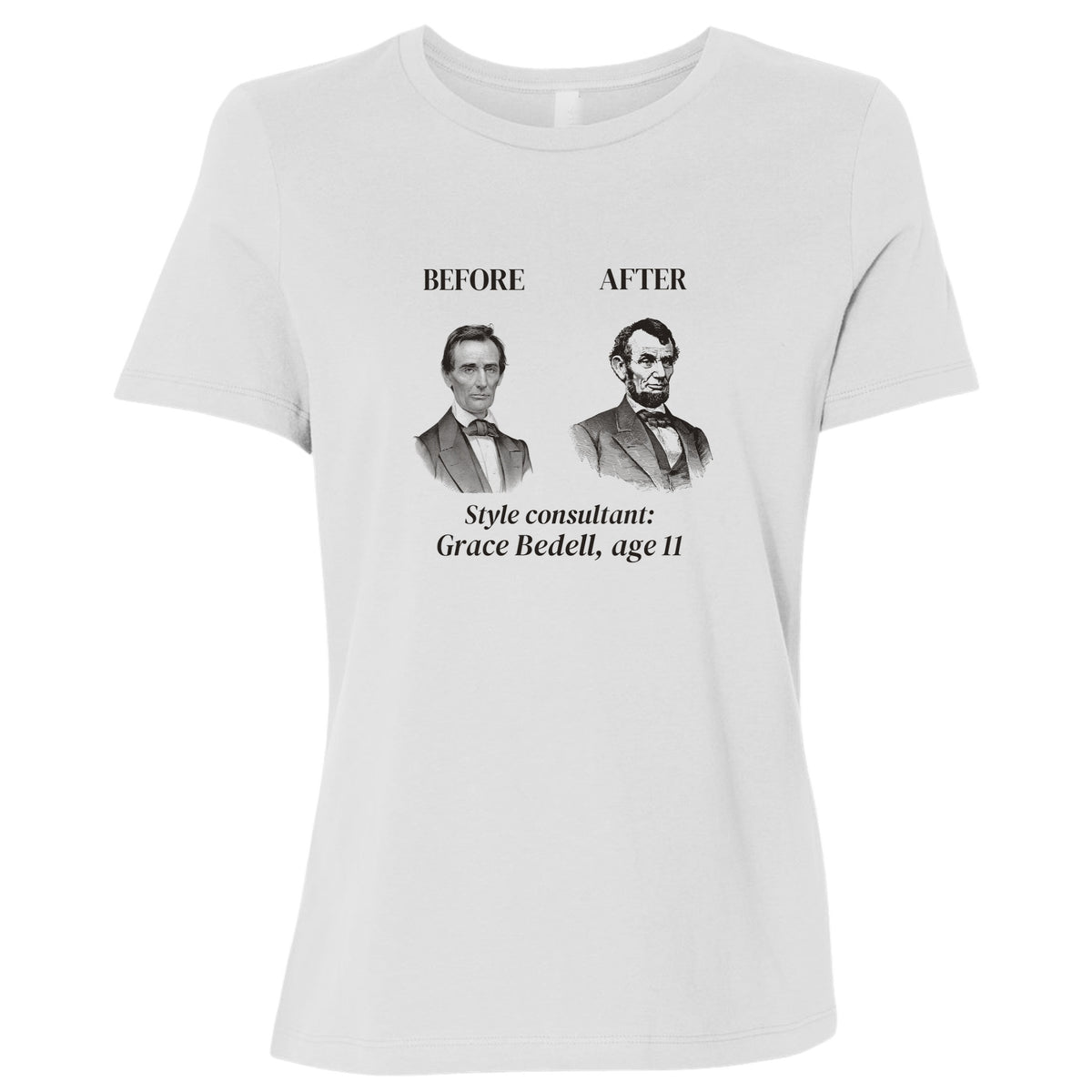 Lincoln Style Consultant Grace Bedell Women's T-Shirt