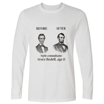Lincoln Style Consultant Grace Bedell Long Sleeve T-Shirt