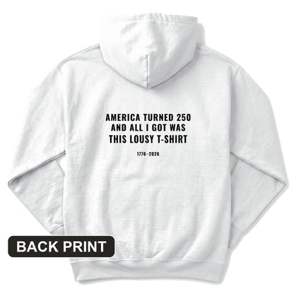 Lousy Back Print Hoodie