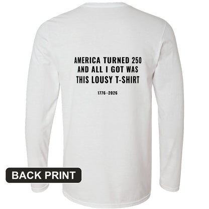 Lousy Back Print Long Sleeve T-Shirt