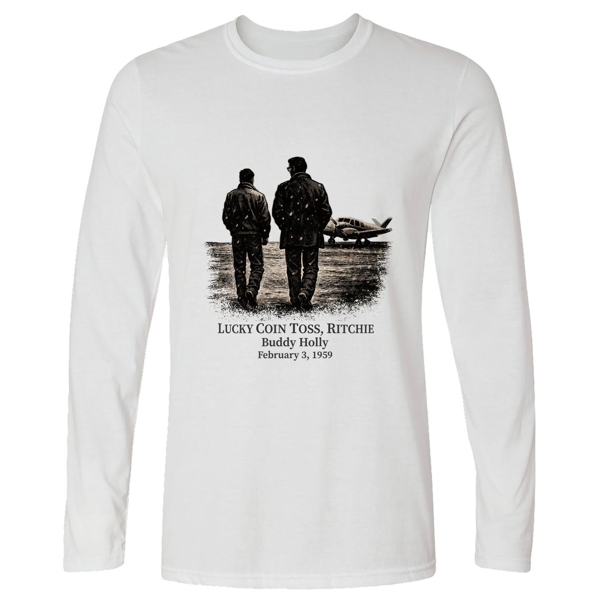 Lucky Coin Toss Long Sleeve T-Shirt