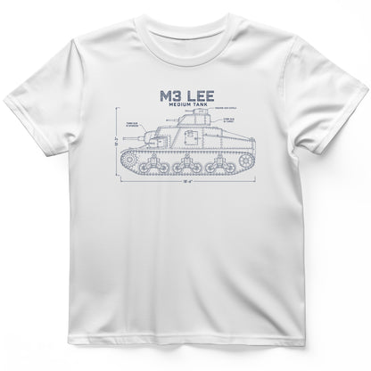 M3 Lee Blueprint T-Shirt