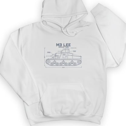 M3 Lee Blueprint Hoodie