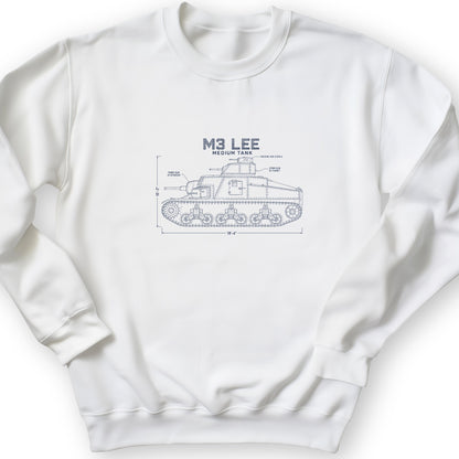 M3 Lee Blueprint Sweatshirt