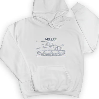 M3 Lee Blueprint Hoodie