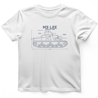 M3 Lee Blueprint T-Shirt