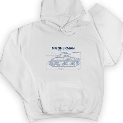 M4 Sherman Blueprint Hoodie