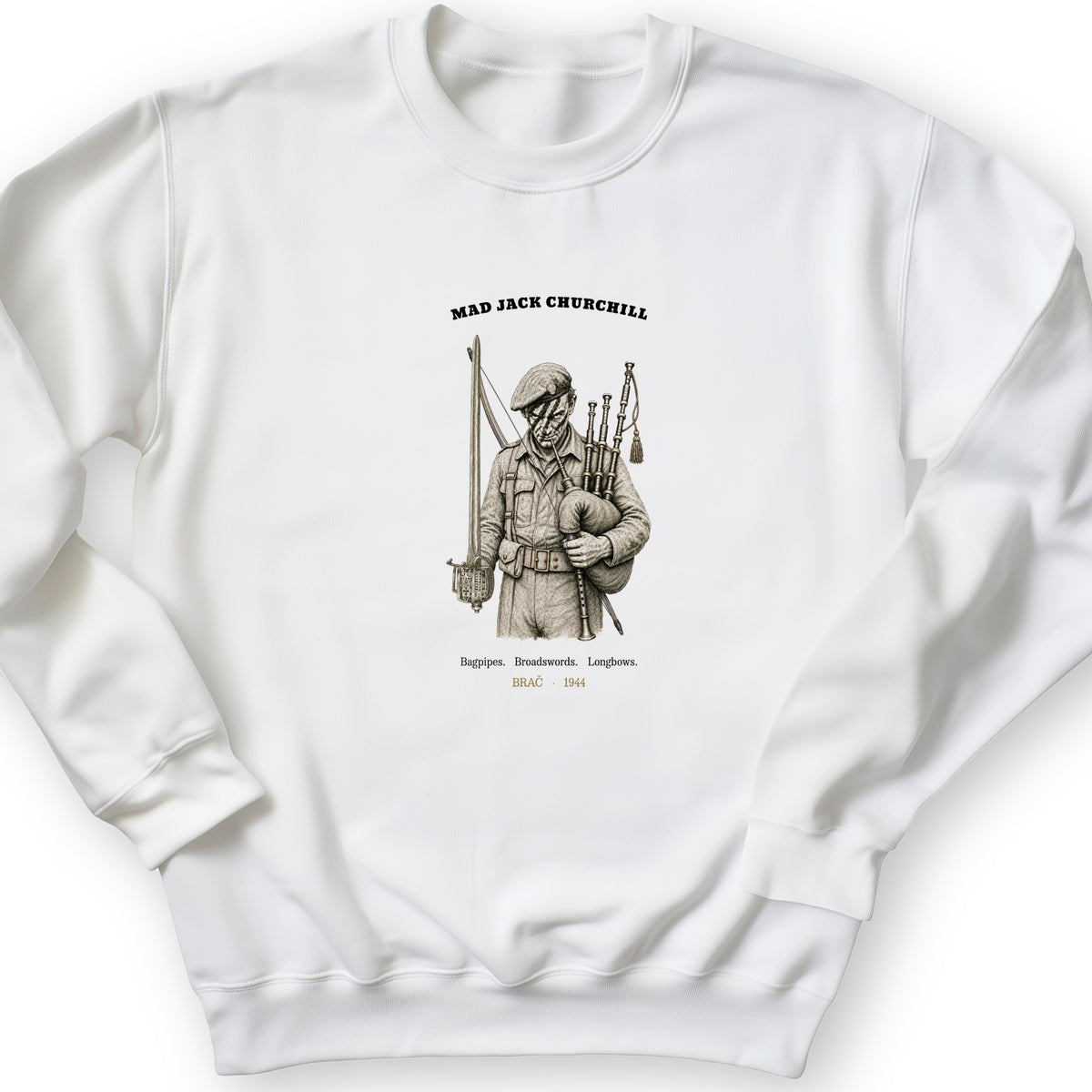 Mad Jack Churchill Crewneck