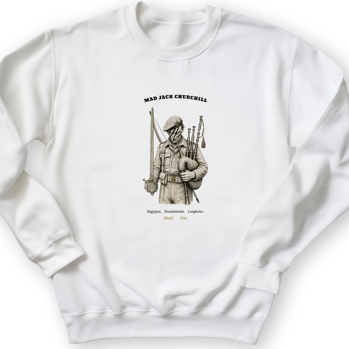 Mad Jack Churchill Crewneck
