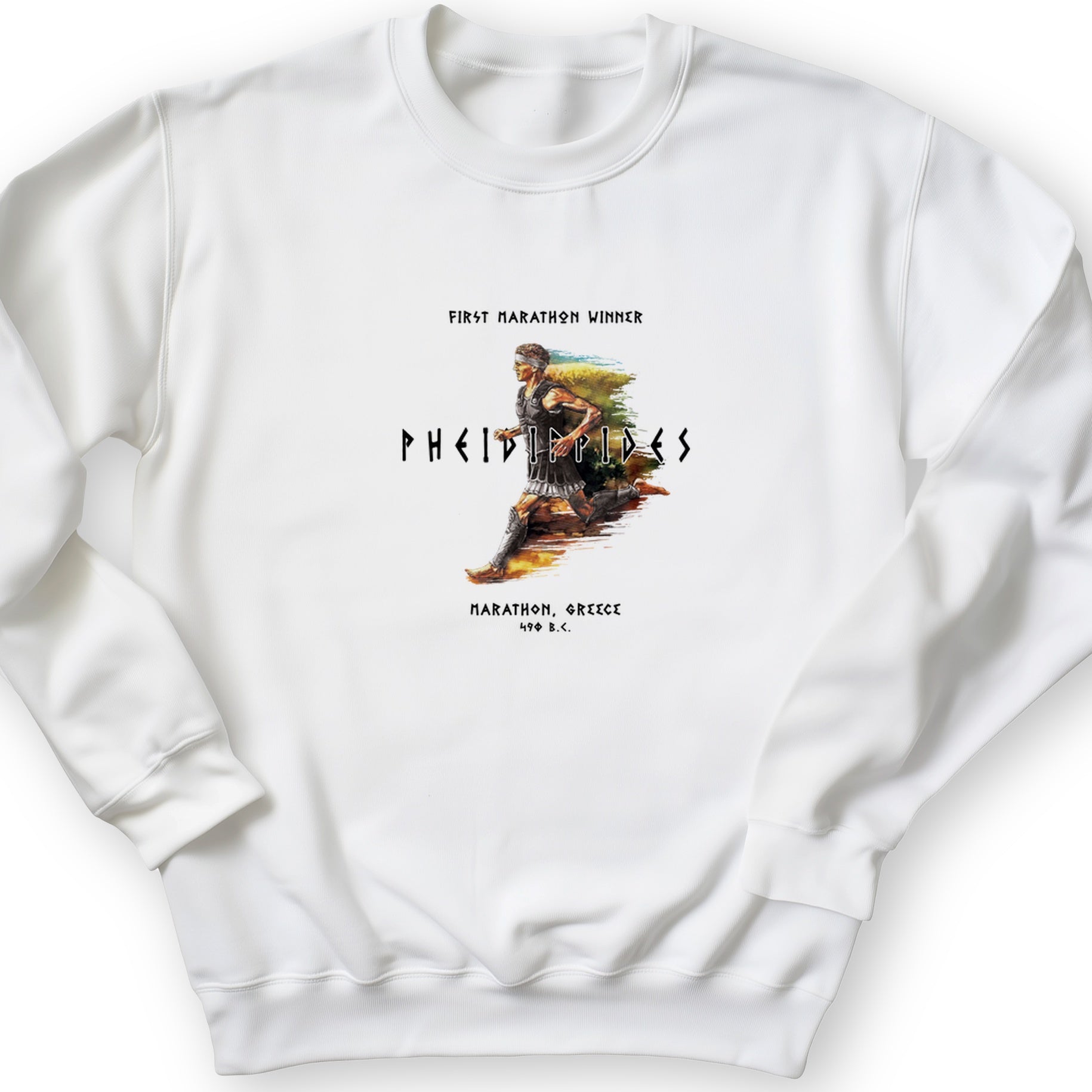 Marathon Run Crewneck