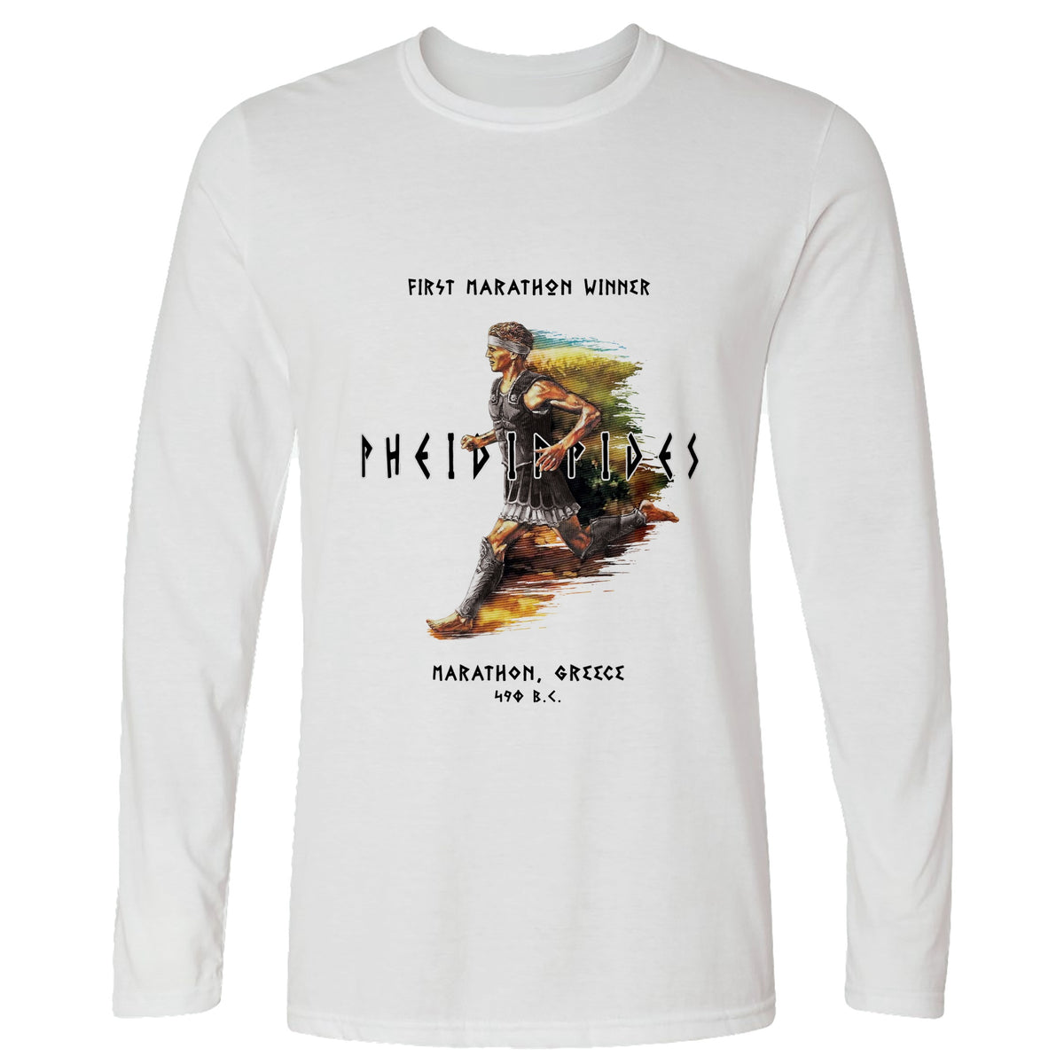 Marathon Run Long Sleeve T-Shirt