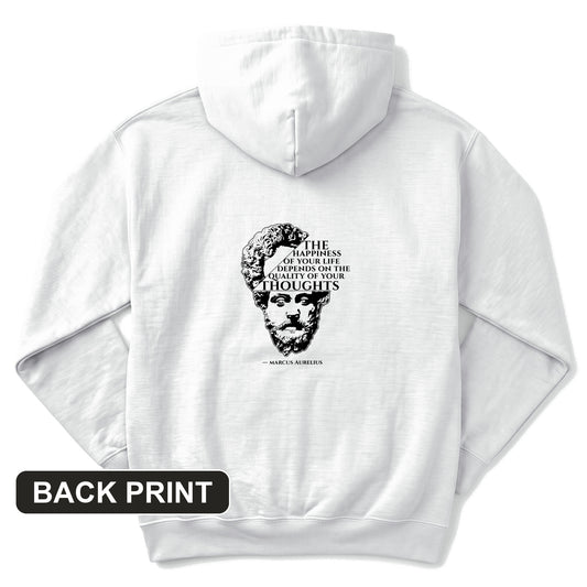 Marcus Aurelius Back Print Hoodie