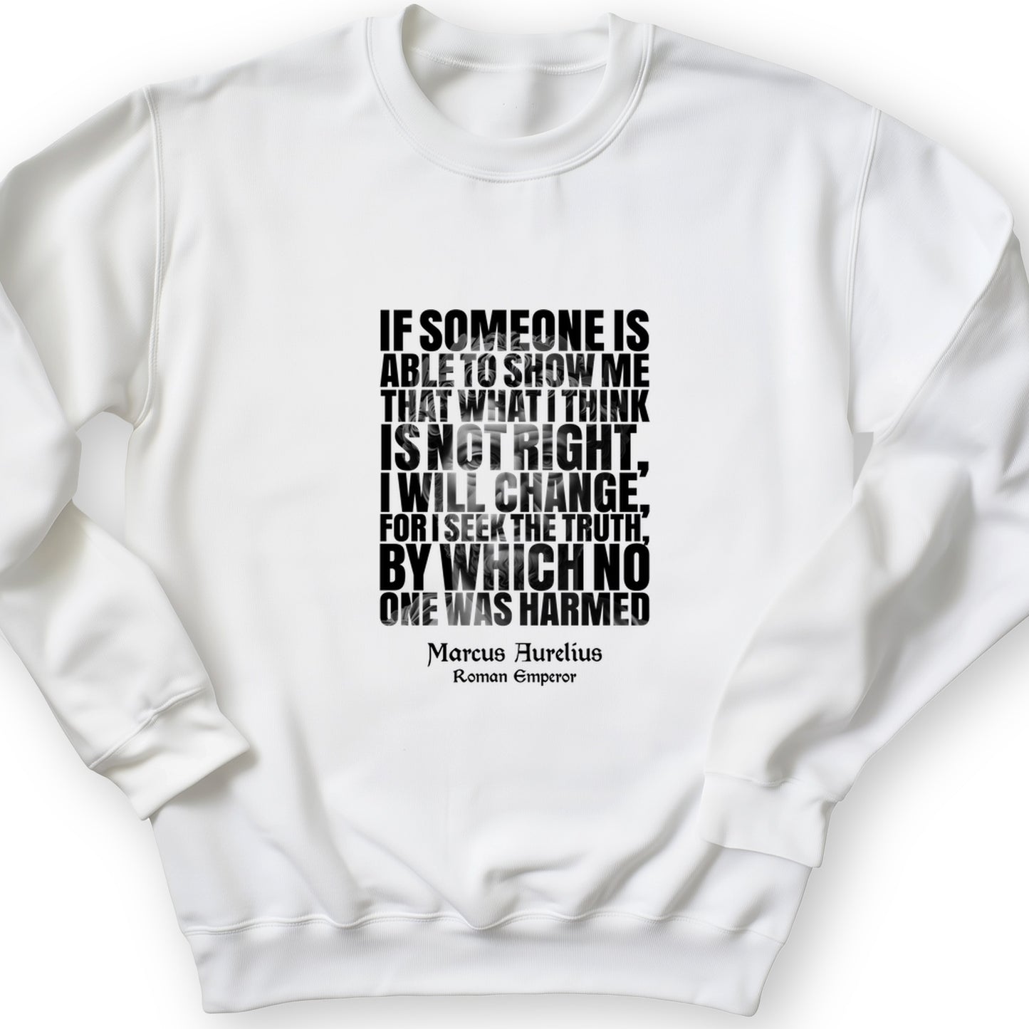 Marcus Aurelius Quote Crewneck