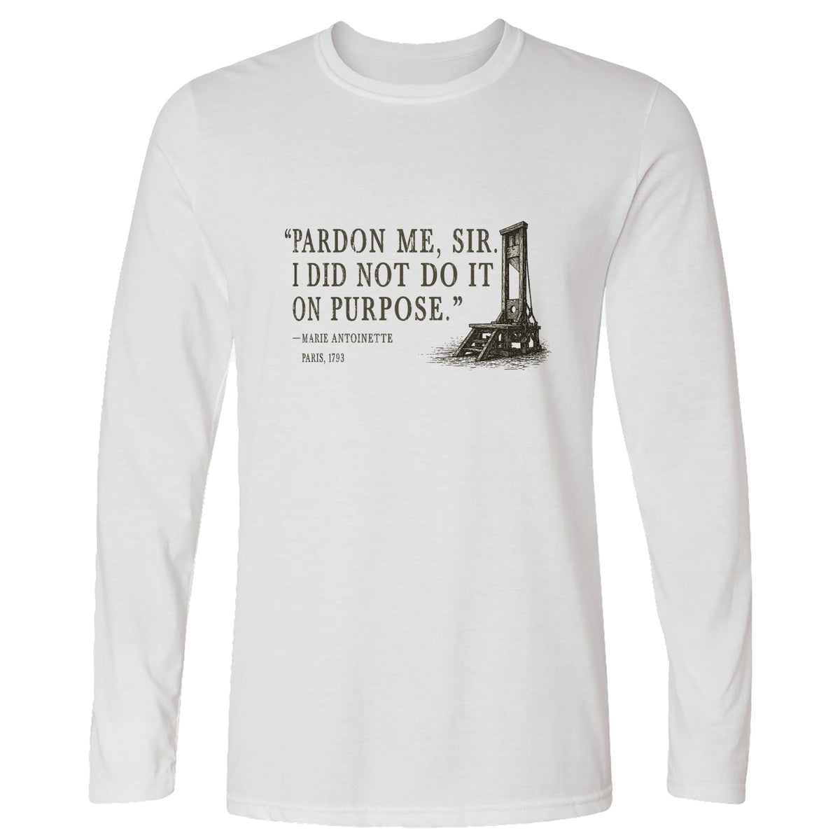 Marie Antoinette Long Sleeve T-Shirt