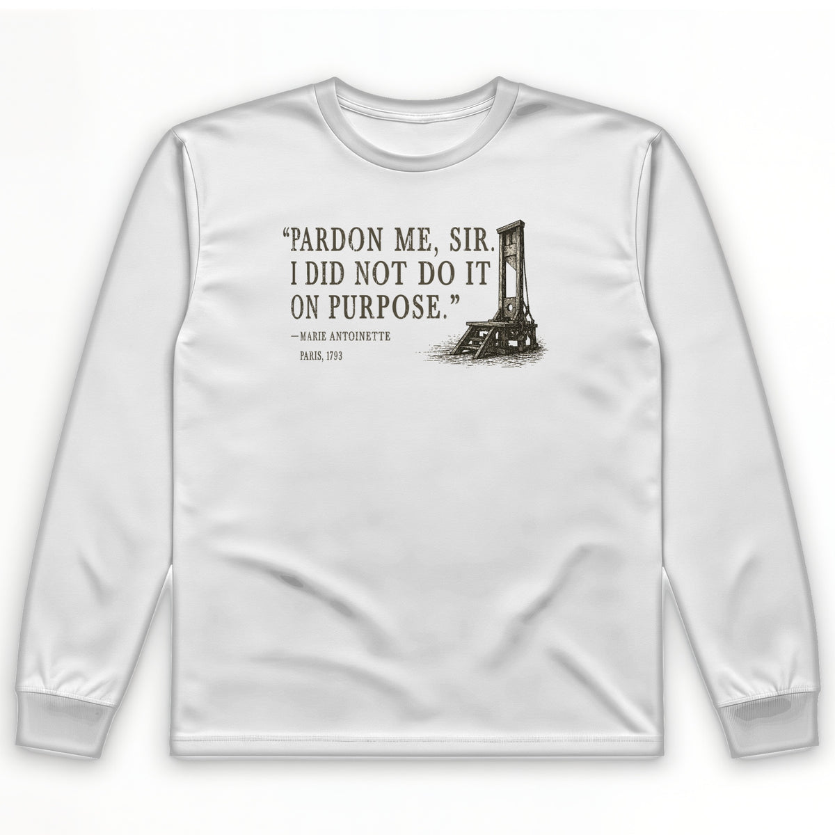Marie Antoinette Long Sleeve T-Shirt