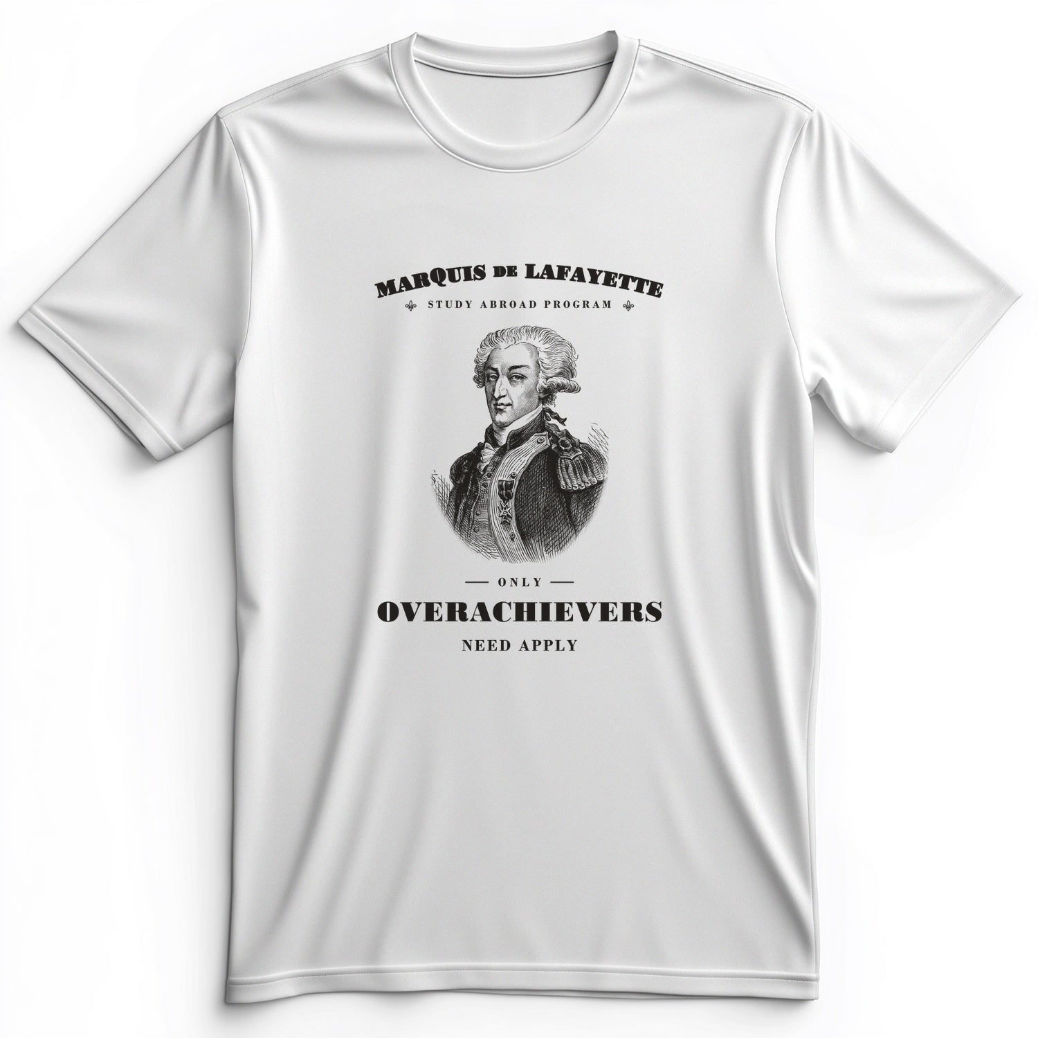 Marquis de Lafayette Study Abroad Program Premium Tee