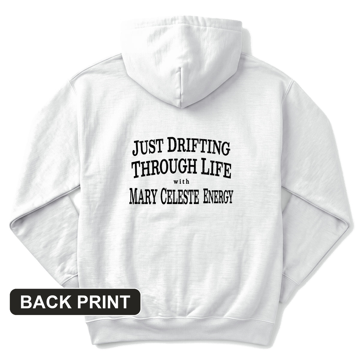 Mary Celeste Back Print Hoodie