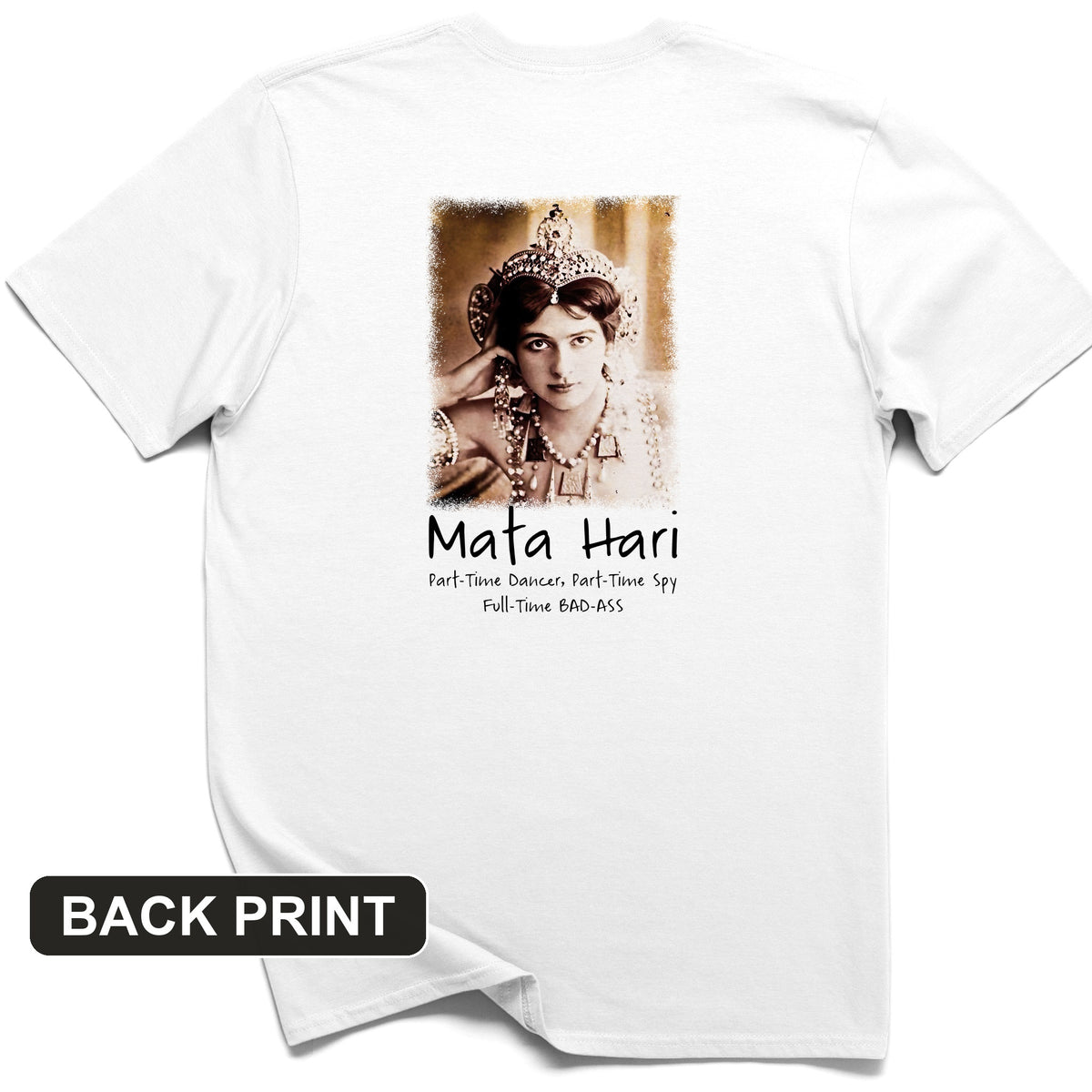 Mata Hari Back Print T-Shirt