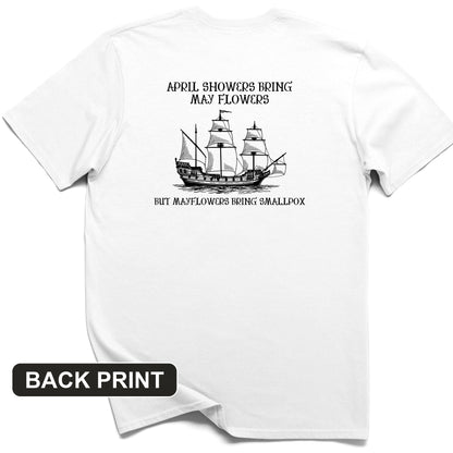 Mayflower Back Print T-Shirt
