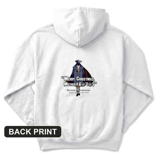 Merry Christmas Mother #%@#$!@ Back Print Hoodie