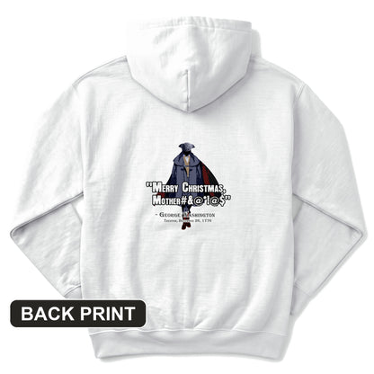 Merry Christmas Mother #%@#$!@ Back Print Hoodie