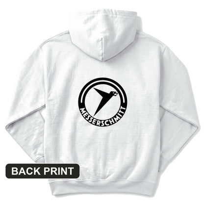Messerschmitt Back Print Hoodie