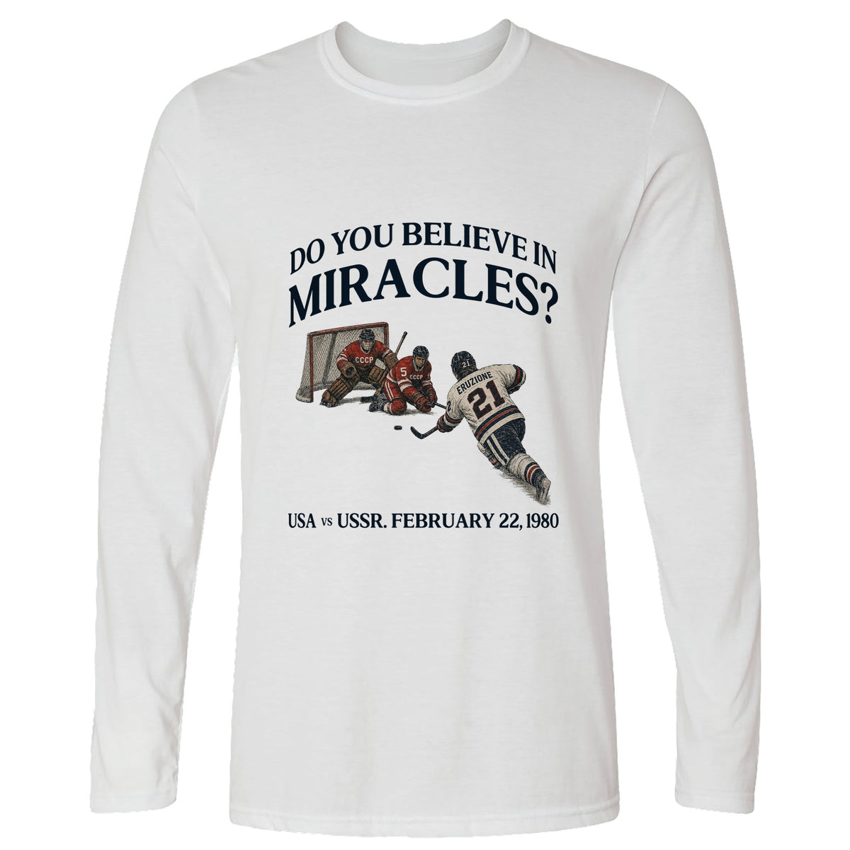 Miracle on Ice Long Sleeve T-Shirt