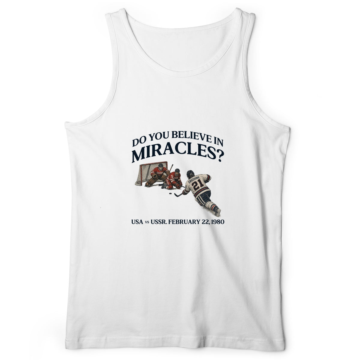 Miracle on Ice Tank Top