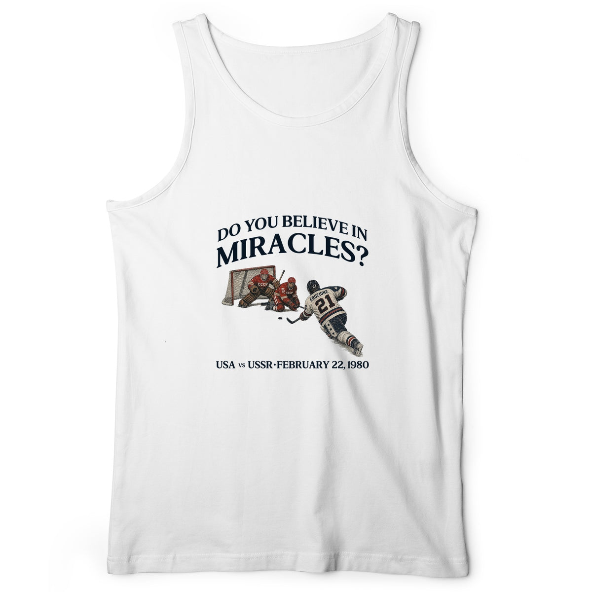 Miracle on Ice Tank Top