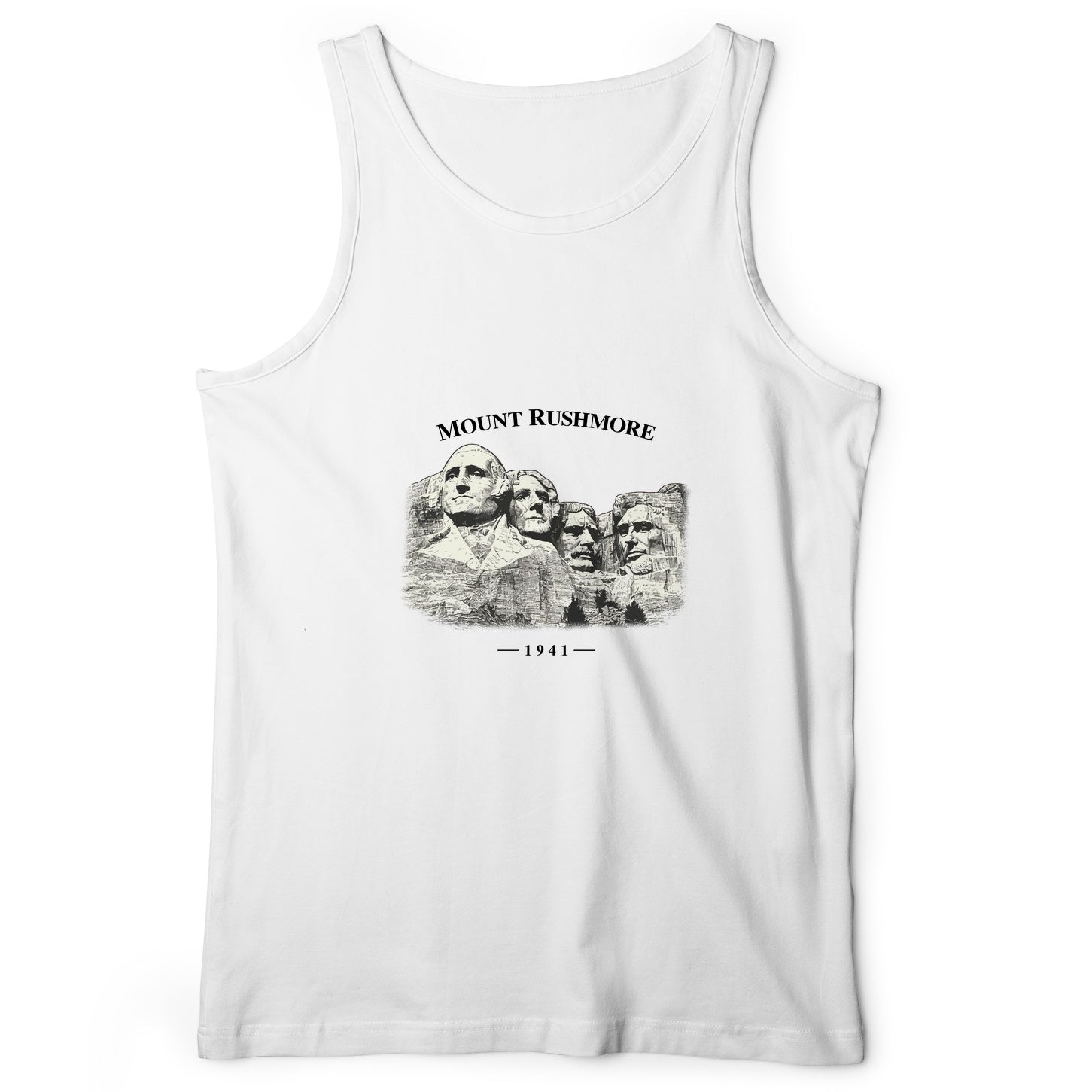 Mount Rushmore Tank Top