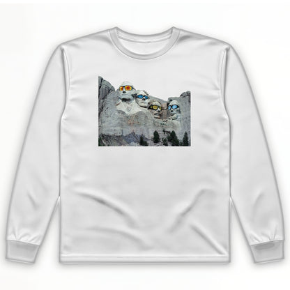 Mount Rushmore Shades Long Sleeve T-Shirt