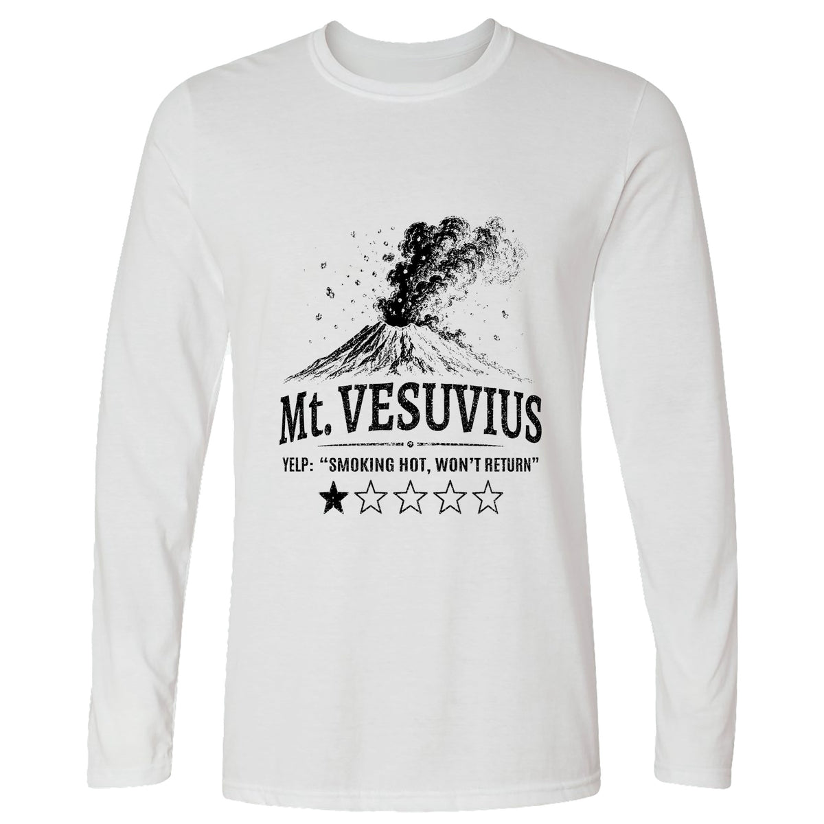 Mount Vesuvius Long Sleeve T-Shirt