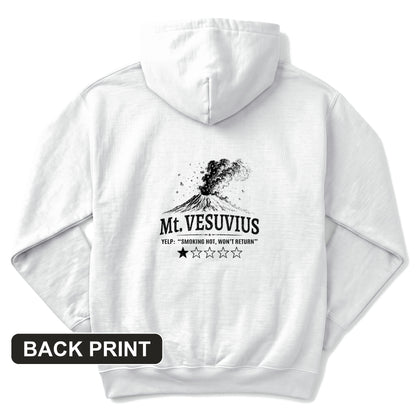 Mount Vesuvius Back Print Hoodie