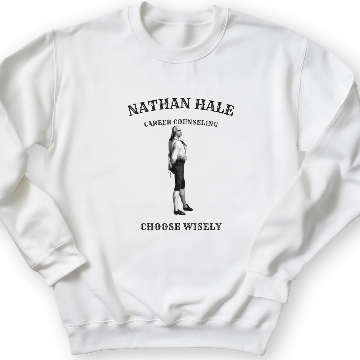 Nathan Hale Career Counseling Crewneck